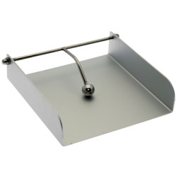 Servilletero de mesa Alexandra House Living Gris Aluminio 18 x 4 x 18