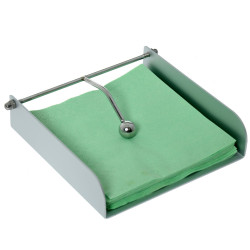 Servilletero de mesa Alexandra House Living Gris Aluminio 18 x 4 x 18
