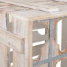 Botellero Alexandra House Living Natural Madera de abeto 43 x 32 x 33