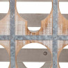 Botellero Alexandra House Living Natural Madera de abeto 43 x 32 x 33