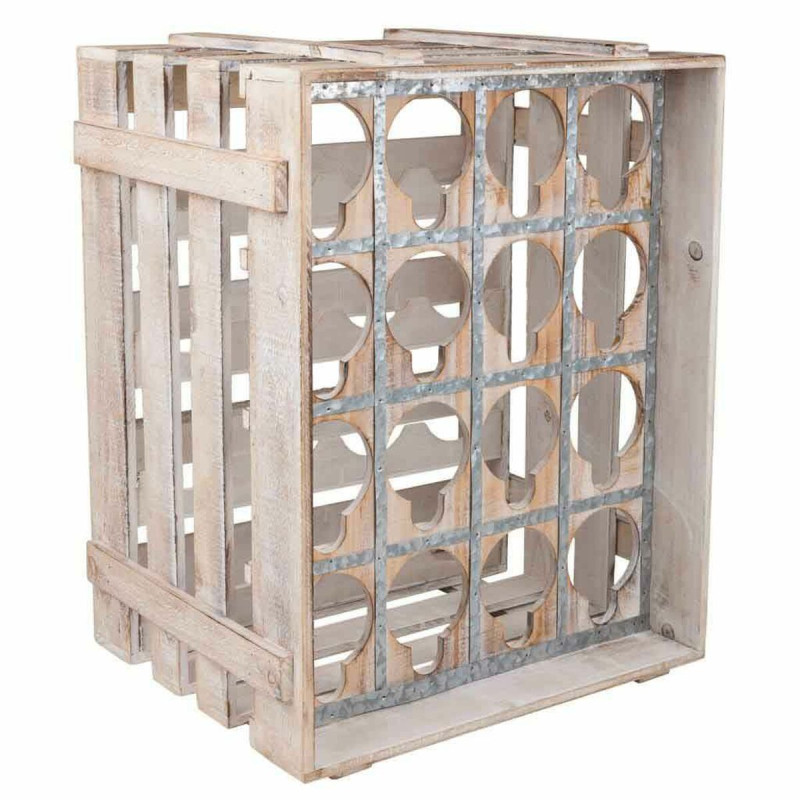 Botellero Alexandra House Living Natural Madera de abeto 55 x 32 x 41 Botellero Alexandra House Living Natural Madera de abeto 55 x 32 x 41