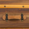 Botellero Alexandra House Living Natural Madera de abeto 60 x 55 x 100