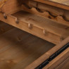 Botellero Alexandra House Living Natural Madera de abeto 60 x 55 x 100
